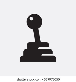 Manual gear stick icon