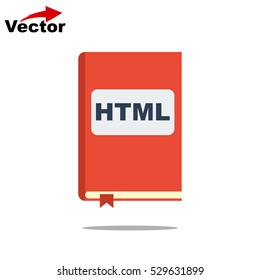 manual html book icon