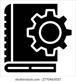 Manual Icon Element For Design