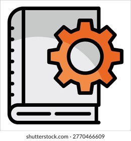 Manual Icon Element For Design