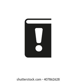 Manual icon. vector design. Tutorial and important information symbol. web. graphic. JPG. AI. app. logo. object. flat. image. sign. eps. art. picture - stock vector