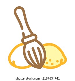 manual lemon squeezer color icon vector. manual lemon squeezer sign. isolated symbol illustration