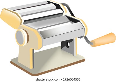 manual machine for egg pasta and puff pastry