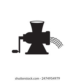 Manual Meat Grinder icon design