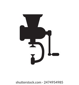 Manual Meat Grinder icon design