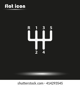 Manual transmission icon.