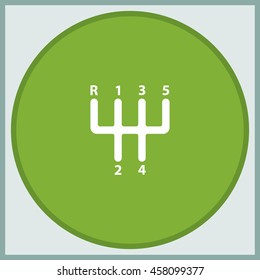 Manual transmission icon.