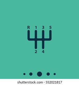 Manual transmission icon.