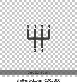 Manual transmission icon.