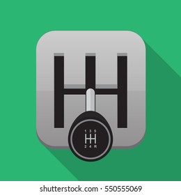 Manual Transmission Vector Icon