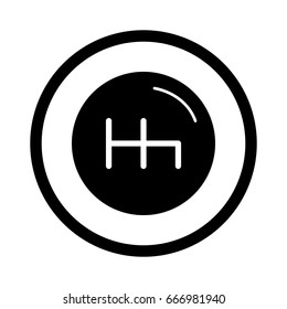 Manual transmission vector icon