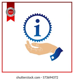  Manual and tutorial, instruction symbol.