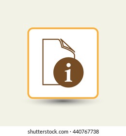  Manual and tutorial,  instruction symbol,  icon.