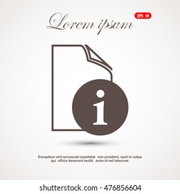  Manual and tutorial,  instruction symbol,  icon.