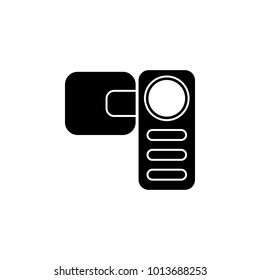 manual video camera icon. Elements of news and media streaming icon. Premium quality graphic design. Signs, symbols collection icon for websites, web design, mobile app, graphic on white background