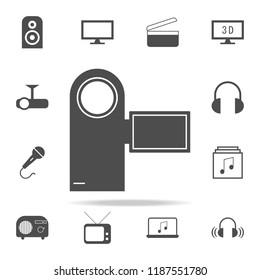 manual video camera icon. web icons universal set for web and mobile