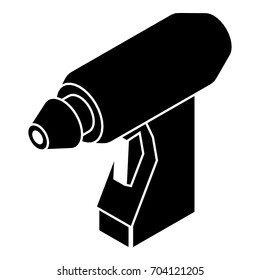 Manual welding torch icon. Simple illustration of manual welding torch vector icon for web
