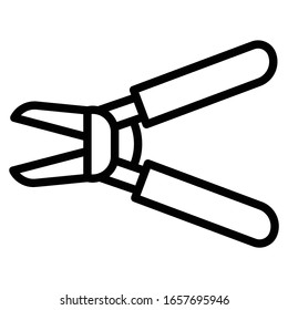 Manual  Wire Striper Tool Concept, Electrian and Handyman hand-held Device Vector Icon Design