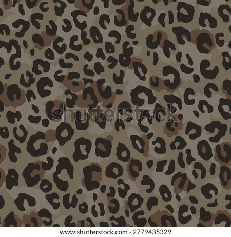 manually textile design with beautiful leopard skin pattern image Foto d'archivio © 