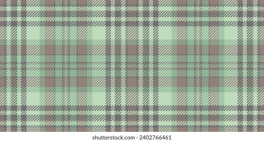 Manufacture seamless plaid pattern, ireland fabric check vector. Floor background textile texture tartan in pastel and light color.