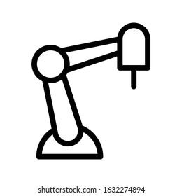 manufacture vector thin line icon 
