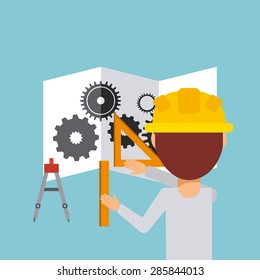 manufacturing icon design, vector illustration eps10 graphic 