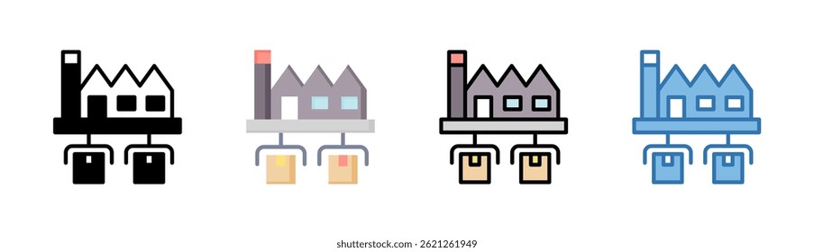 Elemento de icono de fabricación para diseño