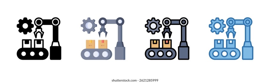 Elemento de icono de fabricación para diseño