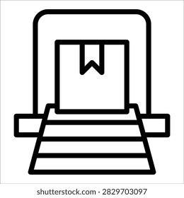 Manufacturing Icon Element For Design