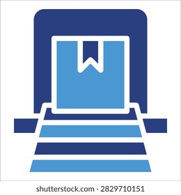 Manufacturing Icon Element For Design