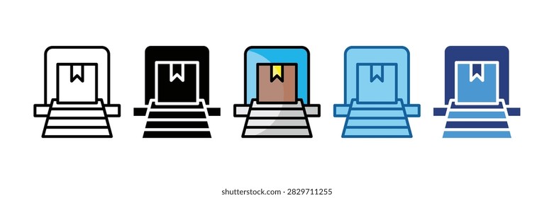 Manufacturing Icon Set Multiple Style Collection