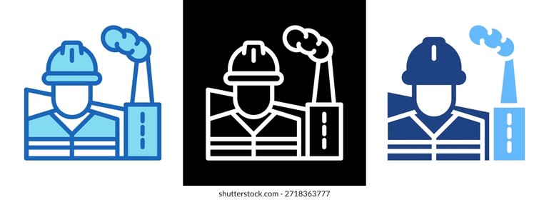 Icono de fabricación de Ilustración vectorial triplestyle