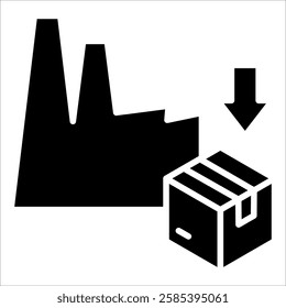 Manufacturing Planning Icon Element For Design