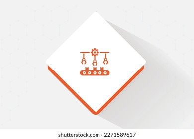 manufacturing quality assurance icon vector design