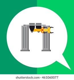 Manufacturing Robotic Portal Icon