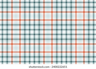 Herstellung von nahtlosen Mustern Gewebe, linearen Textil-Check-Tartan. Gemütliche Vektorgrafik-Hintergrund auf weißem und türkisem Hintergrund.