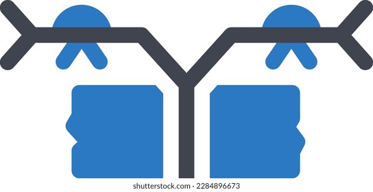 manufacturing Vector illustration on a transparent background. Premium quality symmbols. Glyphs vector icons for concept and graphic design. 
