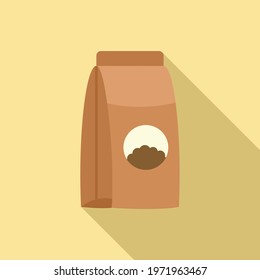 Manure fertilizer icon. Flat illustration of Manure fertilizer vector icon for web design