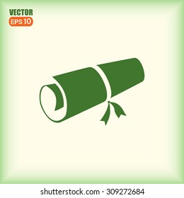  manuscript vector icon 