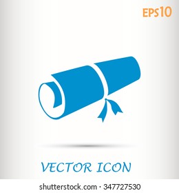  manuscript vector icon 