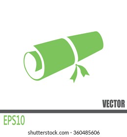  manuscript vector icon 