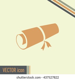  manuscript vector icon 