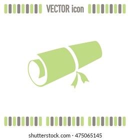  manuscript vector icon 