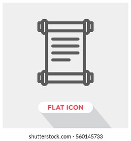 Manuscript vector icon