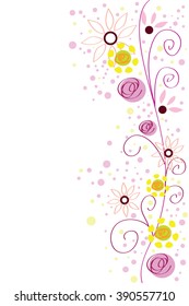 many beautiful flowers