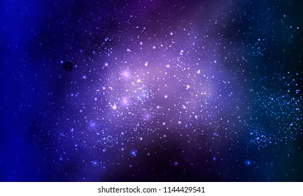 many beautiful planets in space