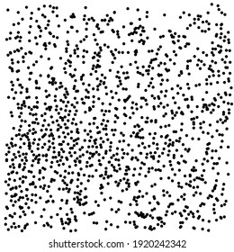 many black dots on white background