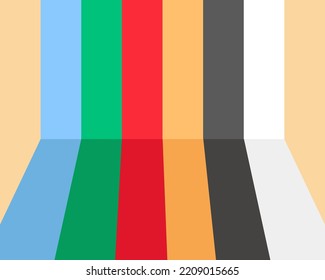 Many color bars background for your design