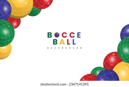 Many Colorful Bocce Ball Backgrounds Can be Used For Design Purposes with a Bocce Ball Sports Theme.