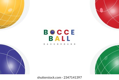 Many Colorful Bocce Ball Backgrounds Can be Used For Design Purposes with a Bocce Ball Sports Theme.